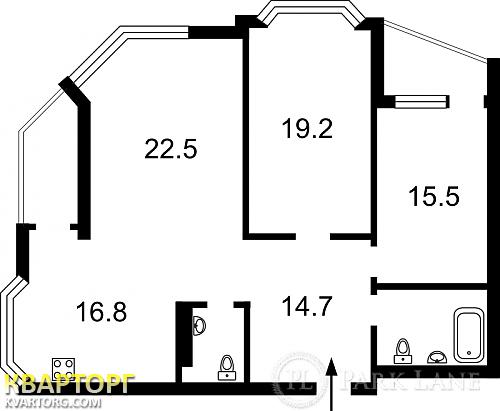 Sell 3-room apartment. Киев, Ахматовой — photo 2