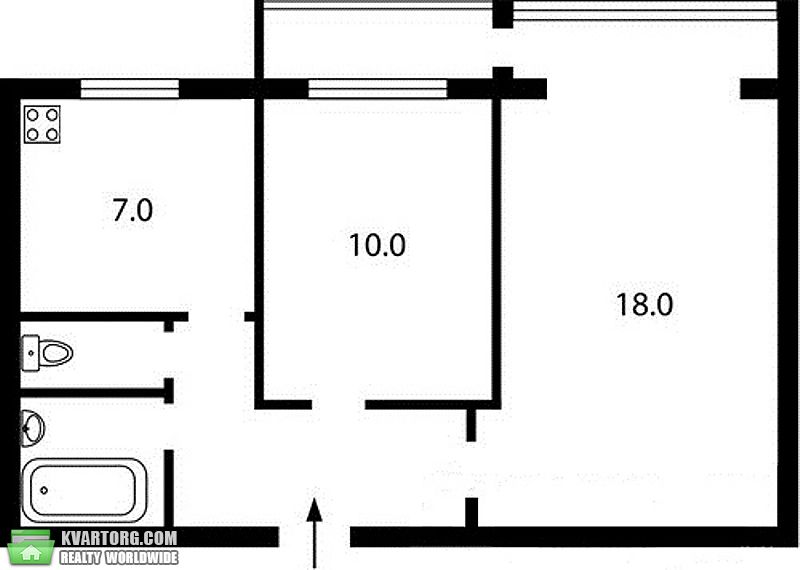Sell 2-room apartment. Киев, Шамо бул — photo 5