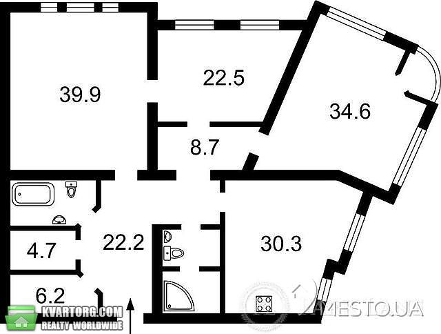 Sell 3-room apartment. Киев,  Воздвиженская — photo 3