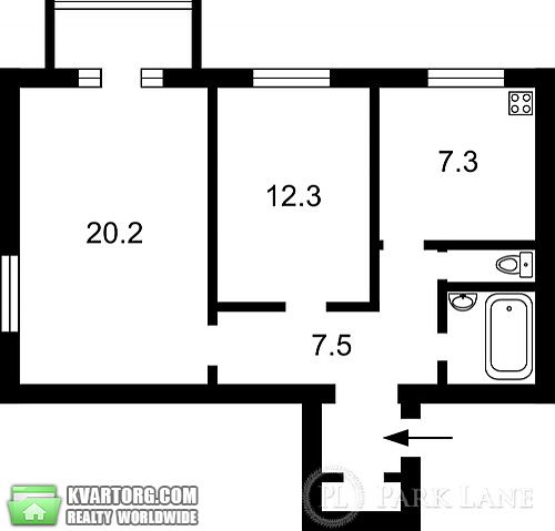 Sell 2-room apartment. Киев, Киквидзе — photo 8