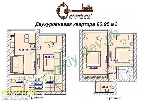 Sell 3-room apartment. Киев,  Большая Окружная — photo 2