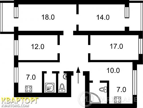 Sell 5-room apartment. Киев, Героев Сталинграда пр — photo 2