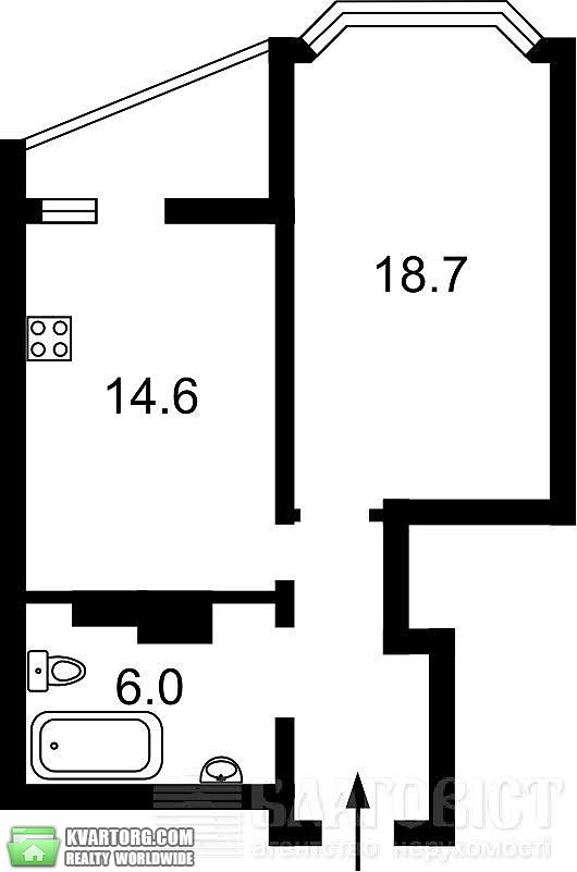 Sell 1-room apartment. Киев,  Урловская — photo 7