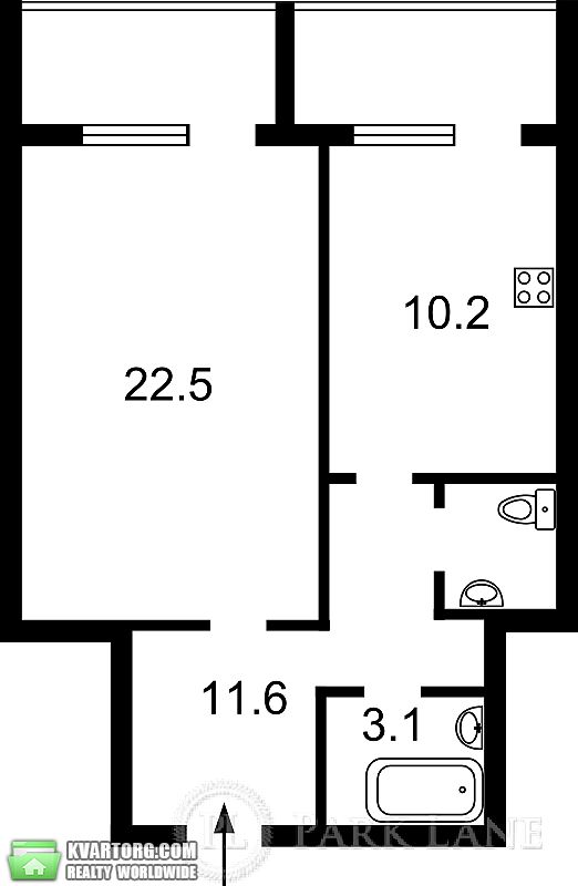 Sell 1-room apartment. Киев, Декабристов — photo 9
