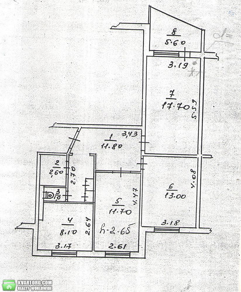 Sell 3-room apartment. Киев, Сухомлинского — photo 1