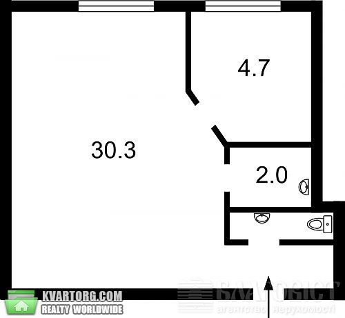 Sell 1-room apartment. Киев, Щербакова — photo 7