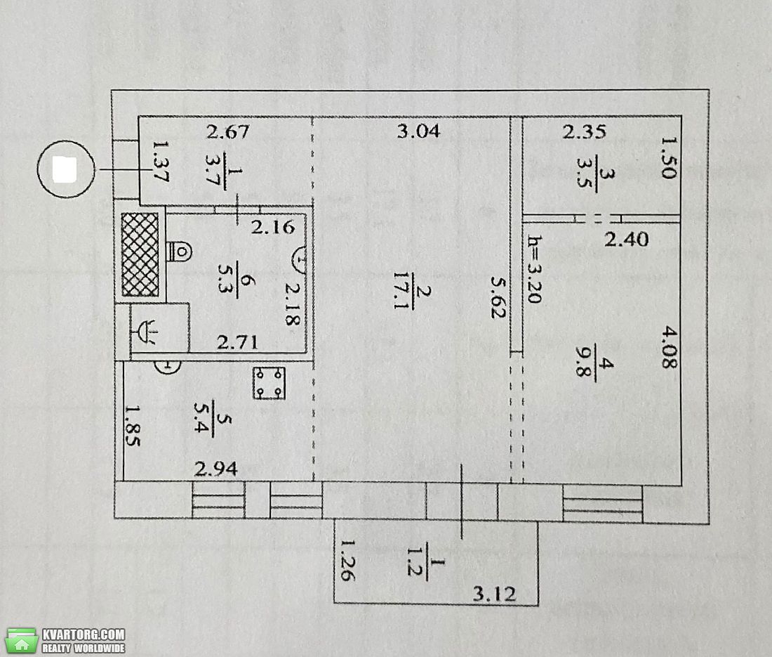 Sell 2-room apartment. Киев, Большая Васильковская — photo 2