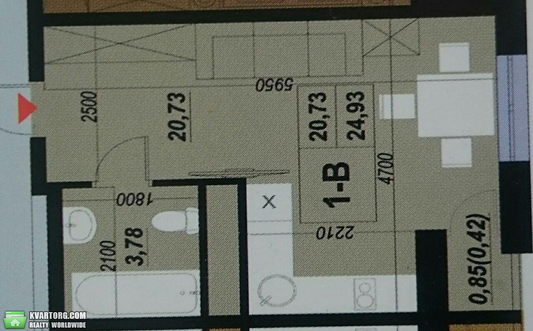 Sell 1-room apartment. Киев, Практичная — photo 1