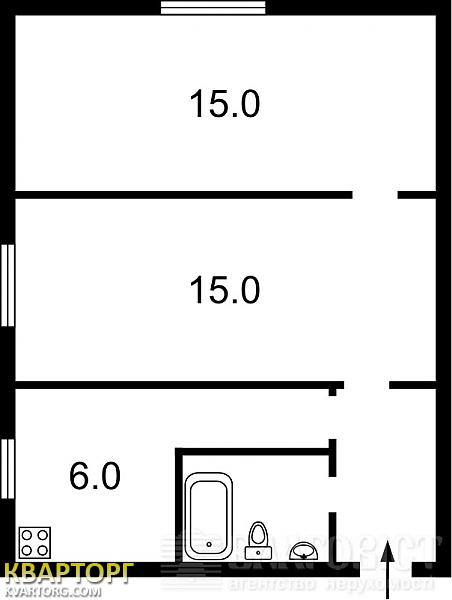 Sell 2-room apartment. Киев, Ереванская — photo 2