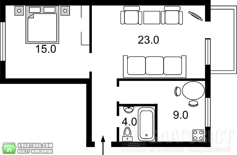 Sell 2-room apartment. Киев,  Набережно-Крещатикская — photo 3