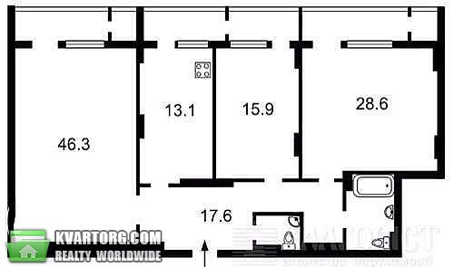 Sell 3-room apartment. Киев, Щорса — photo 5