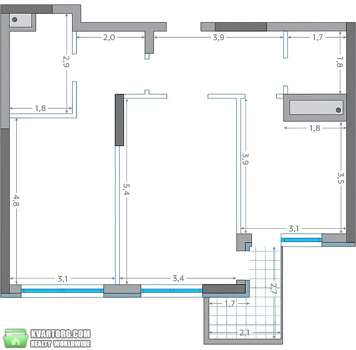 Sell 2-room apartment. Киев,  Заречная — photo 2