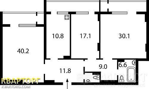 Sell 3-room apartment. Киев,  Щорса — photo 2