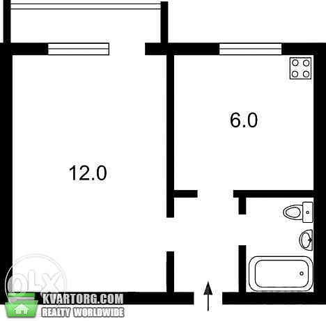 Sell 1-room apartment. Киев, Шамрыло Тимофея — photo 8