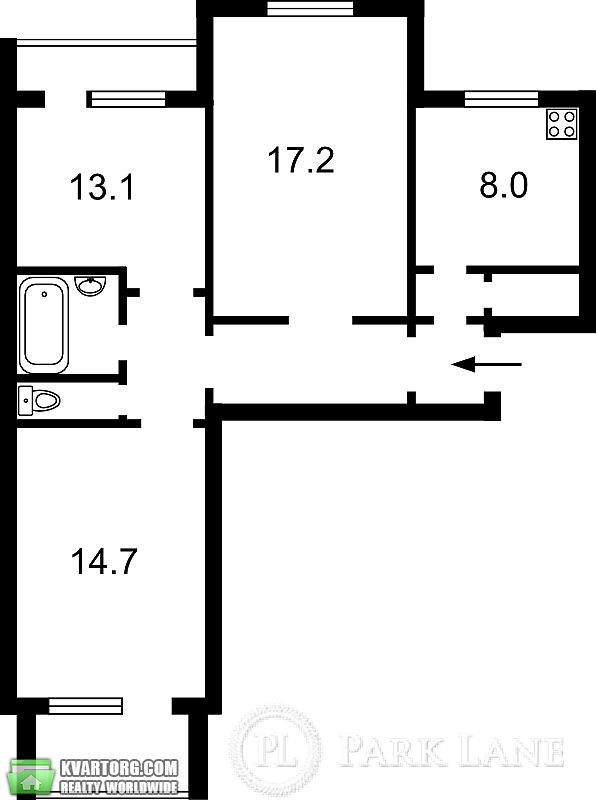 Sell 3-room apartment. Киев,  Гайдай — photo 2