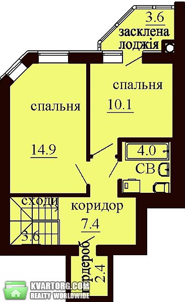 продам 3-комнатную квартиру. Киев,  Боголюбова - фото 3