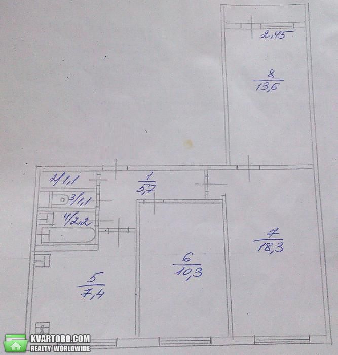 Sell 3-room apartment. Киев,  Наумова — photo 10