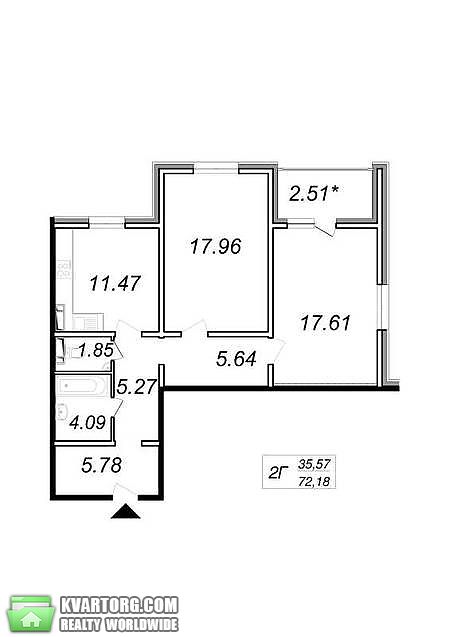 Sell 2-room apartment. Киев,  Глушкова пр — photo 2