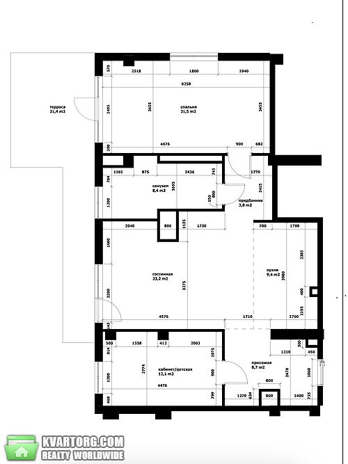 Sell 3-room apartment. Киев,  Нагорная — photo 2