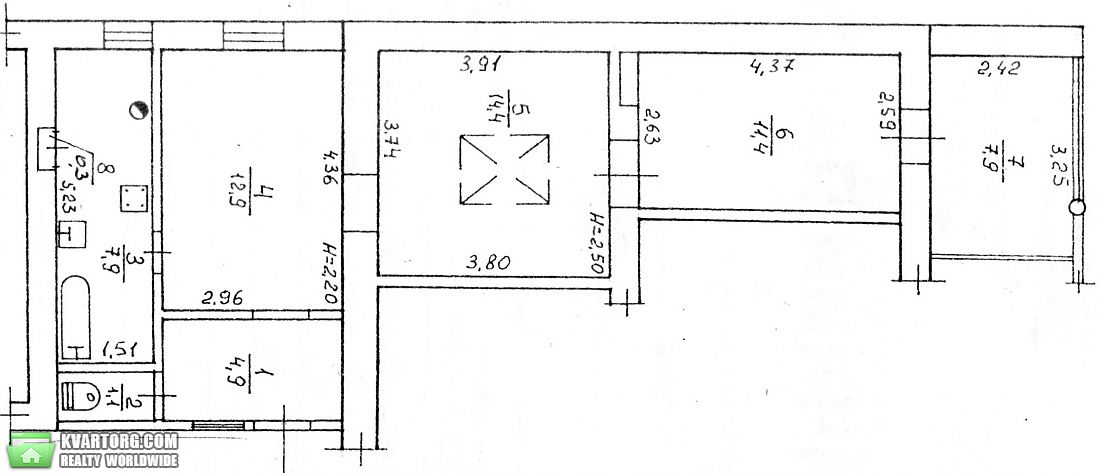 Sell 2-room apartment. Одесса, Богданова переулок — photo 1