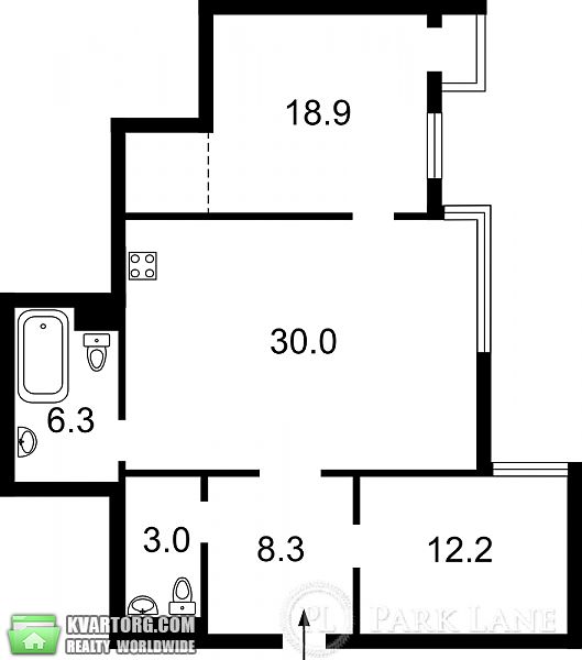 Sell 2-room apartment. Киев, Краснозвездный пр — photo 2