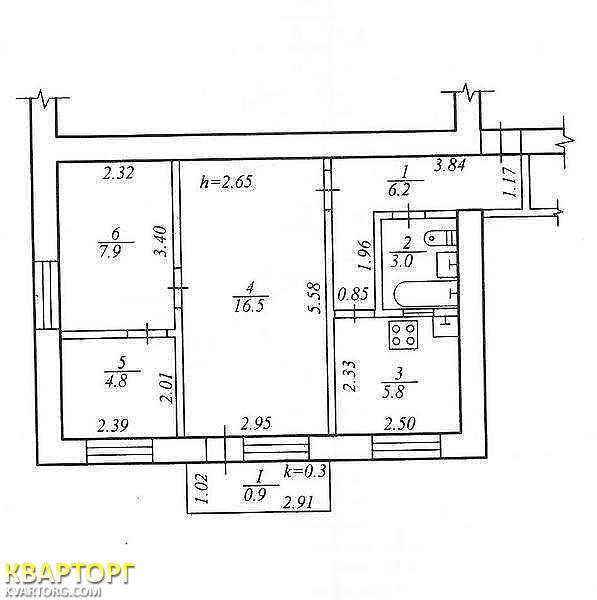 Sell 2-room apartment. Днепропетровск, Философская ул. — photo 6