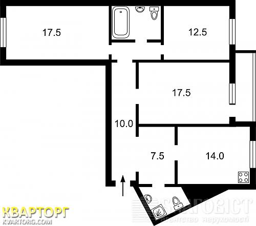 Sell 3-room apartment. Киев,  Урловская — photo 3