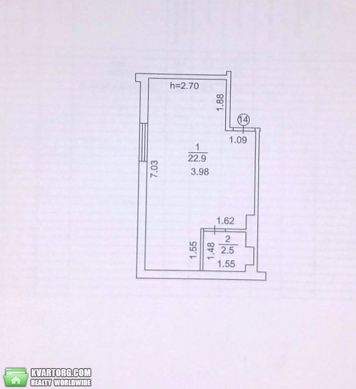 Sell 1-room apartment. Киев, подлипка — photo 6