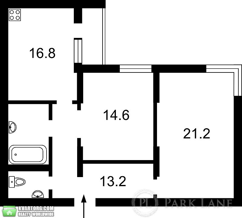 Sell 2-room apartment. Киев,  Вильямса — photo 2