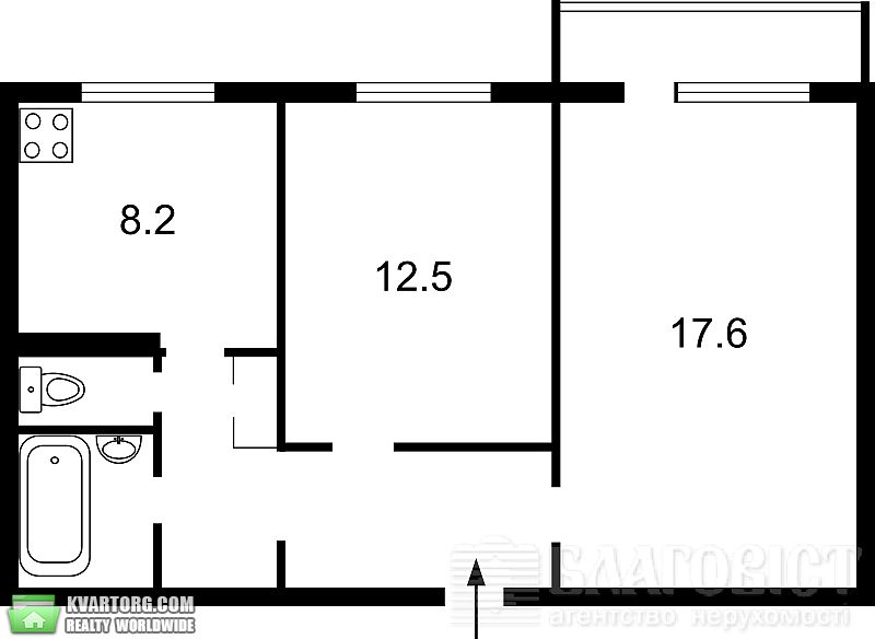 Sell 2-room apartment. Киев,  Залки — photo 2