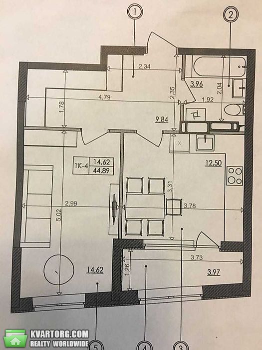 Sell 1-room apartment. Киев, Надднепрянское шоссе — photo 3