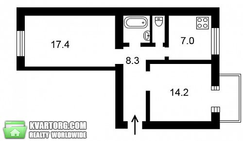 Sell 2-room apartment. Киев, Мазепы — photo 2