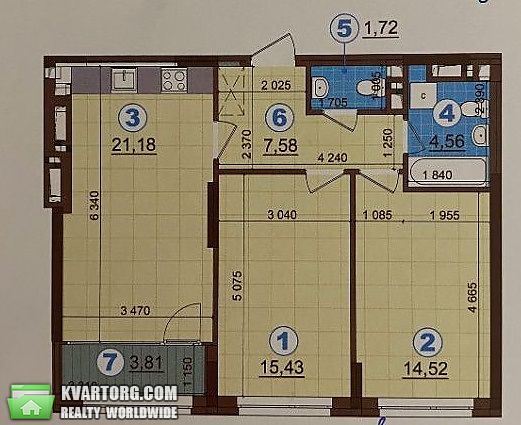 Sell 2-room apartment. Киев,  Правды пр — photo 2