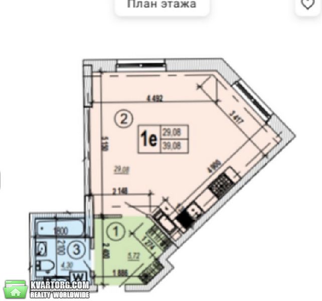Sell 1-room apartment. Киев,  Глубочицкая — photo 3