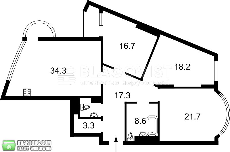 Sell 3-room apartment. Киев,  Старонаводницкая — photo 2