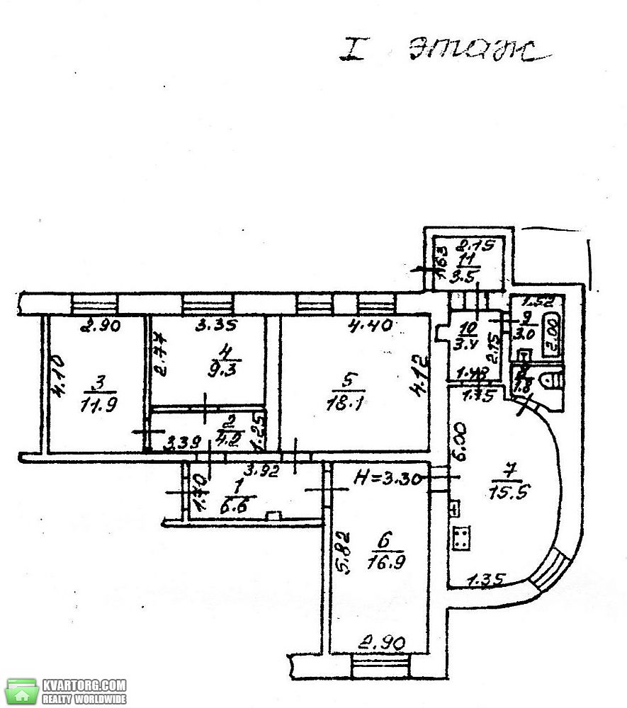 Sell 4-room apartment. Одесса, Лиманная — photo 1