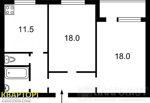 Sell 2-room apartment. Киев, Урловская — photo 2