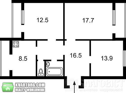 Sell 3-room apartment. Киев, Вербицкого — photo 2