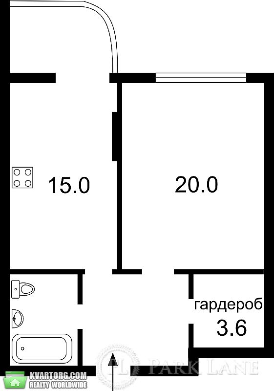 Sell 1-room apartment. Киев,  Урловская — photo 9