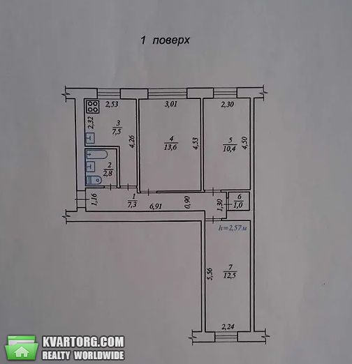 Sell 3-room apartment. Киев,  Ушинского — photo 6