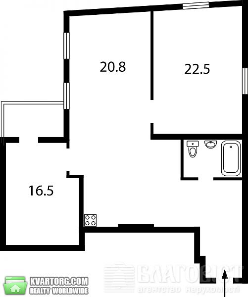 Sell 3-room apartment. Киев, Заньковецкой — photo 2
