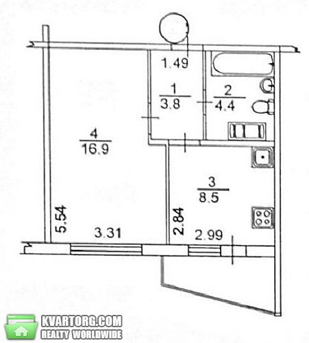 Sell 2-room apartment. Киев,  Гмыри — photo 2