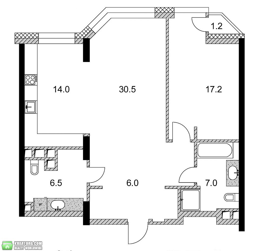 Sell 2-room apartment. Киев,  Дружбы Народов бул — photo 1
