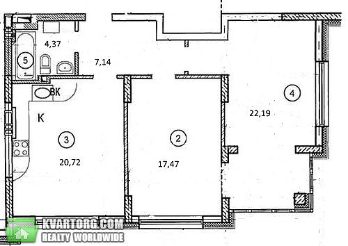 Sell 2-room apartment. Киев,  Днепровская наб — photo 10