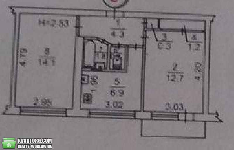 Sell 2-room apartment. Киев,  Матыкина — photo 9