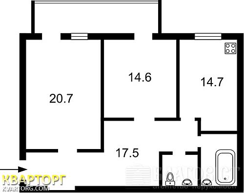 Sell 2-room apartment. Киев, Пушкинская — photo 2