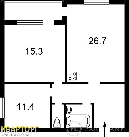Sell 2-room apartment. Киев, Дарницкий  бульвар — photo 2
