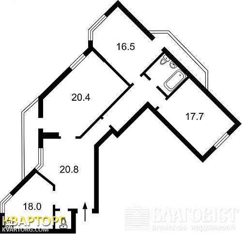 Sell 3-room apartment. Киев, Вильямса — photo 2