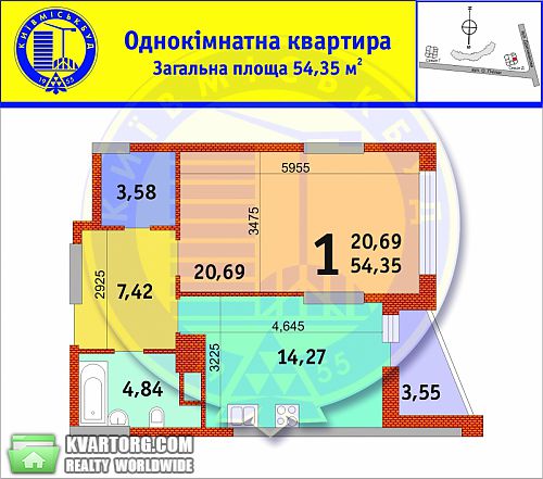 Sell 1-room apartment. Киев, Драгоманова — photo 1