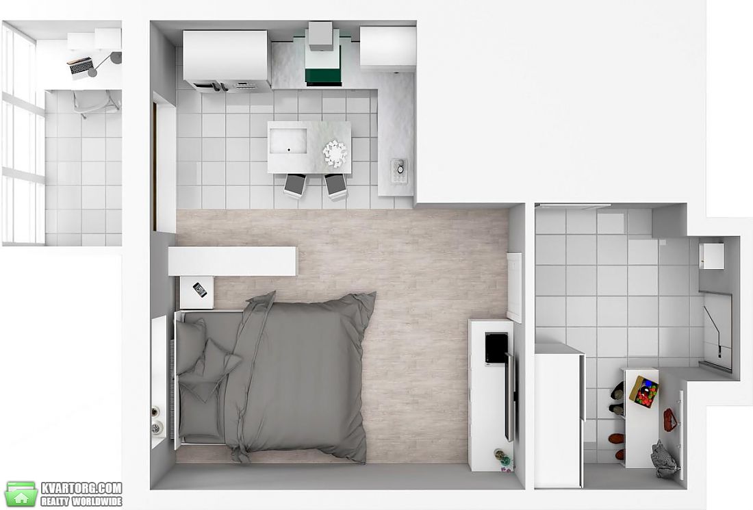 Sell 1-room apartment. Киев, Петра Калнышевского — photo 2